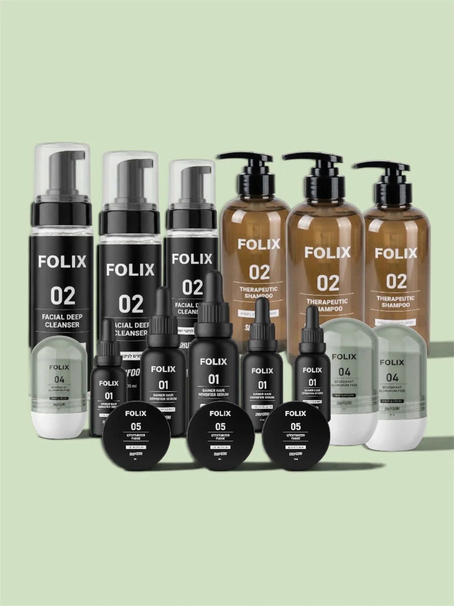 FOLIX ELITE ערכת טיפוח מלאה 9 חודשים